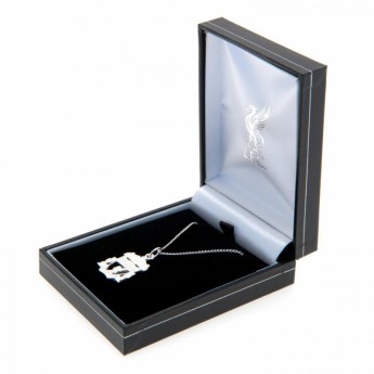 FC Liverpool ogrlica s privjeskom Sterling Silver Pendant & Chain CR