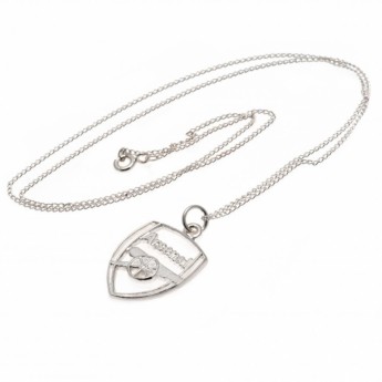 FC Arsenal ogrlica s privjeskom Silver Pendant & Chain CR