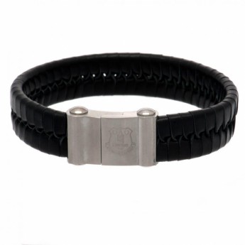 FC Everton kožna narukvica Single Plait Leather Bracelet