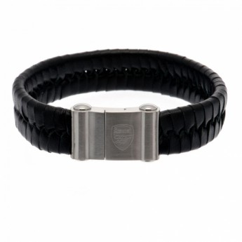FC Arsenal kožna narukvica Single Plait Leather Bracelet