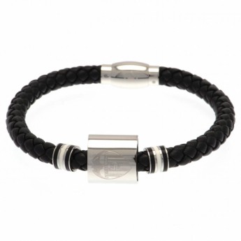 Valencia CF kožna narukvica Colour Ring Leather Bracelet