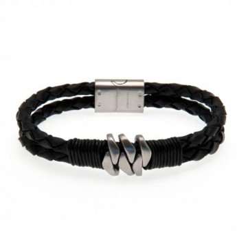 Newcastle United kožna narukvica Leather Bracelet