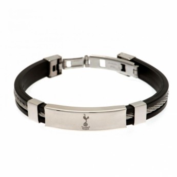 Tottenham Hotspur silikonska narukvica Silver Inlay Silicone Bracelet