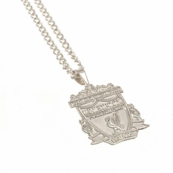 FC Liverpool ogrlica s privjeskom Silver Plated Pendant & Chain XL