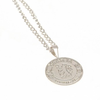 FC Chelsea ogrlica s privjeskom Silver Plated Pendant & Chain XL