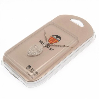 Valencia CF ogrlica s privjeskom Silver Plated Pendant & Chain