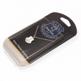 FC Everton ogrlica s privjeskom Silver Plated Pendant & Chain