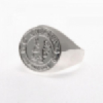 FC Chelsea prsten Silver Plated Crest Ring Small