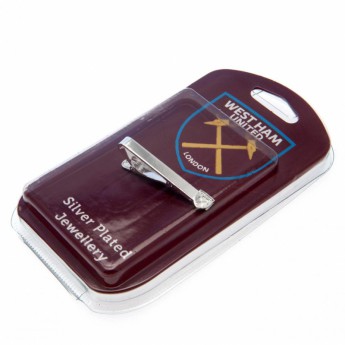 West Ham United kopča za kravatu Silver Plated Tie Slide