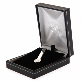 FC Celtic kopča za kravatu Silver Plated Tie Slide