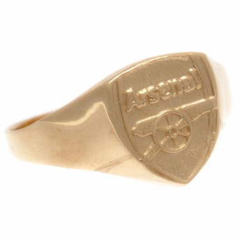 FC Arsenal prsten 9ct Gold Crest Large