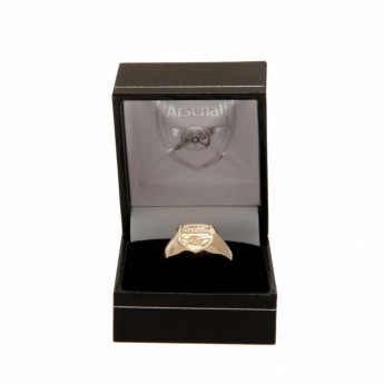 FC Arsenal prsten 9ct Gold Crest Large