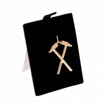 West Ham United zlatni privjesak 9ct Gold Pendant Hammers