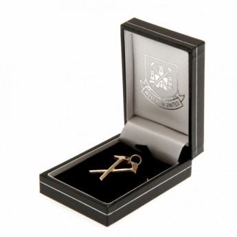 West Ham United zlatni privjesak 9ct Gold Pendant Hammers