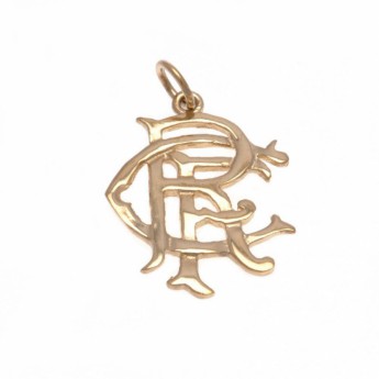 FC Rangers zlatni privjesak 9ct Gold Pendant Large
