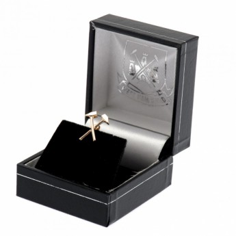 West Ham United naušnice 9ct Gold Earring