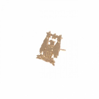 Manchester City naušnice 9ct Gold Earring EC