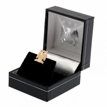 Manchester City naušnice 9ct Gold Earring EC