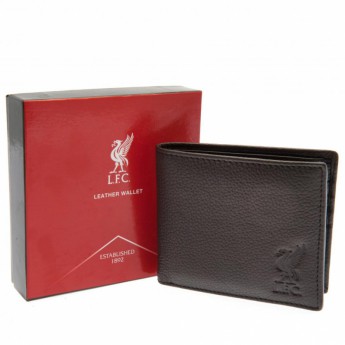 FC Liverpool kožni novčanik Brown Leather Wallet
