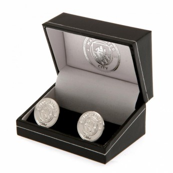 Manchester City manšete Silver Plated Cufflinks CR