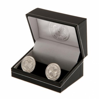 FC Celtic manšete Silver Plated Cufflinks CR