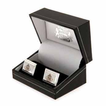 Sunderland manšete Silver Plated Cufflinks
