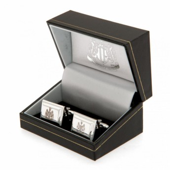 Newcastle United manšete Silver Plated Cufflinks