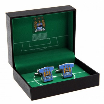 Manchester City manšete Cufflinks Shirt