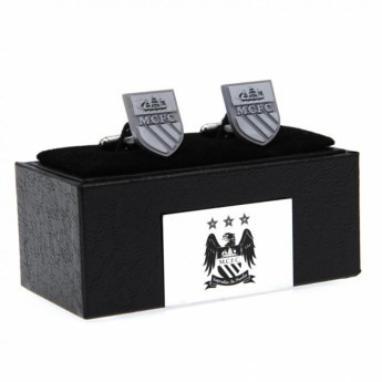 Manchester City manšete Cufflinks Chrome