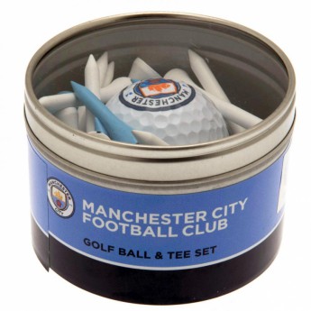 Manchester City golf set Ball & Tee Set