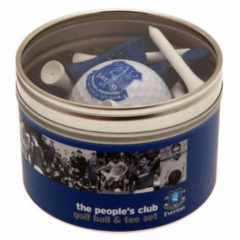FC Everton golf set Ball & Tee Set