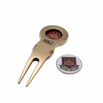 West Ham United set vilica prijenosni marker za lopticu Divot Tool & Marker CT