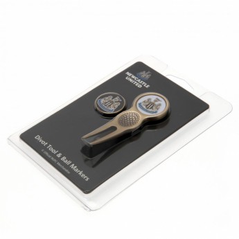 Newcastle United set vilica prijenosni marker za lopticu Divot Tool & Marker
