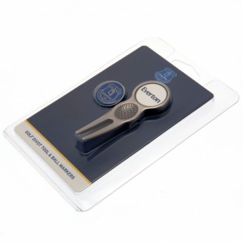 FC Everton set vilica prijenosni marker za lopticu Divot Tool & Marker