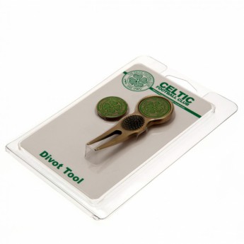 FC Celtic set vilica prijenosni marker za lopticu Divot Tool & Marker