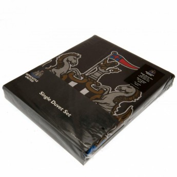 Newcastle United posteljina za jedan krevet Single Duvet Set PL