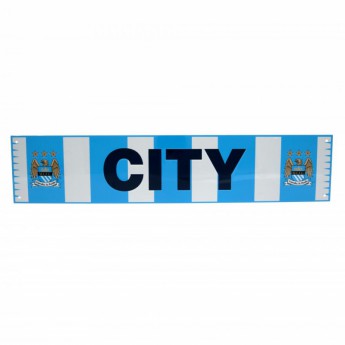 Manchester City metalna značka Bar Scarf Sign