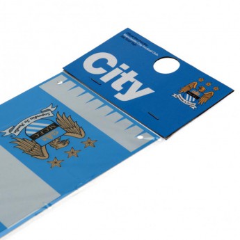 Manchester City metalna značka Bar Scarf Sign