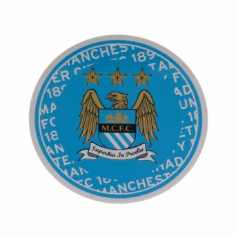 Manchester City metalna značka Multi Surface Signs