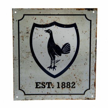 Tottenham Hotspur zidni natpis Retro Logo Sign