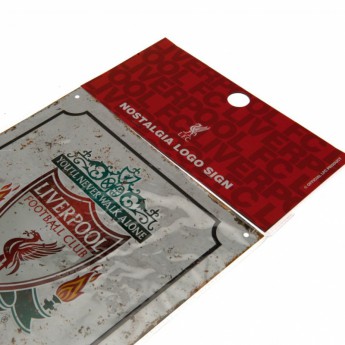 FC Liverpool zidni natpis Retro Logo Sign