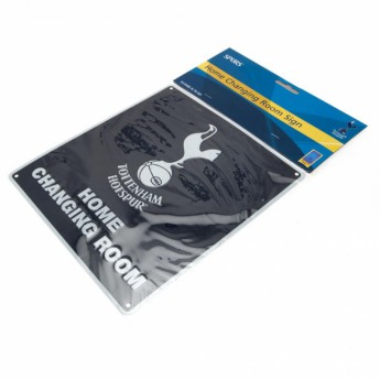 Tottenham Hotspur metalna značka Home Changing Room Sign