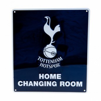 Tottenham Hotspur metalna značka Home Changing Room Sign