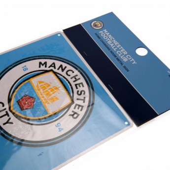 Manchester City metalna značka Home Changing Room Sign