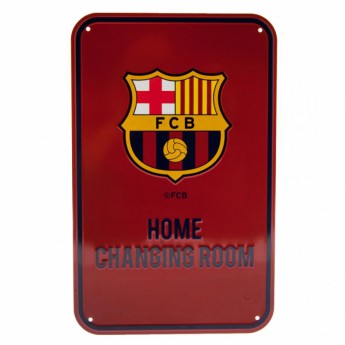 FC Barcelona metalna značka Home Changing Room Sign