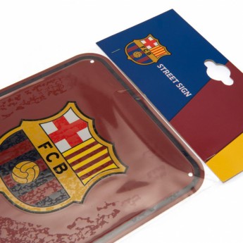 FC Barcelona metalna značka Home Changing Room Sign