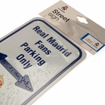 Real Madrid metalna značka No Parking Sign