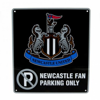 Newcastle United zidni natpis No Parking Sign