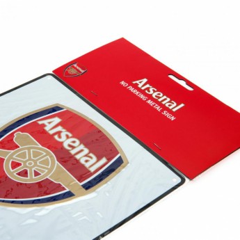 FC Arsenal metalna značka No Parking Sign
