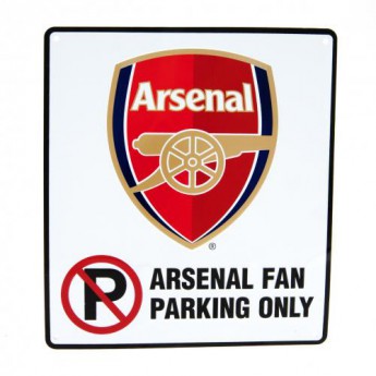 FC Arsenal metalna značka No Parking Sign
